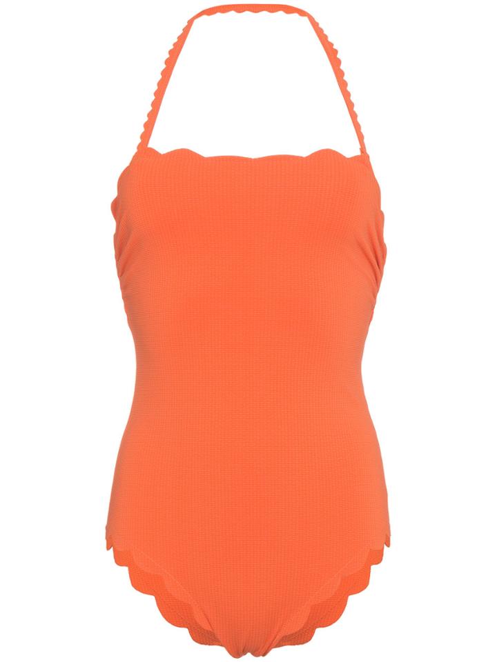 Marysia Palm Springs Maillot Swimsuit - Yellow & Orange