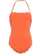 Marysia Palm Springs Maillot Swimsuit - Yellow & Orange