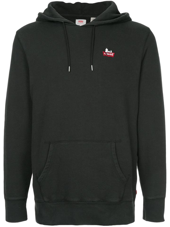 Levi's Contrast Logo Hoodie - Black