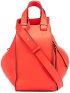 Loewe - 'hammock' Bag - Women - Calf Leather - One Size, Red, Calf Leather