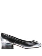 Maison Margiela Metallic 65mm Loafers - Black