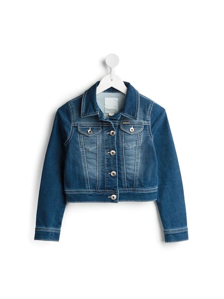 Diesel Kids Jimbis Denim Jacket, Girl's, Size: 12 Yrs, Blue