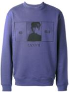 Mcq Alexander Mcqueen Printed Sweatshirt, Men's, Size: Small, Pink/purple, Cotton