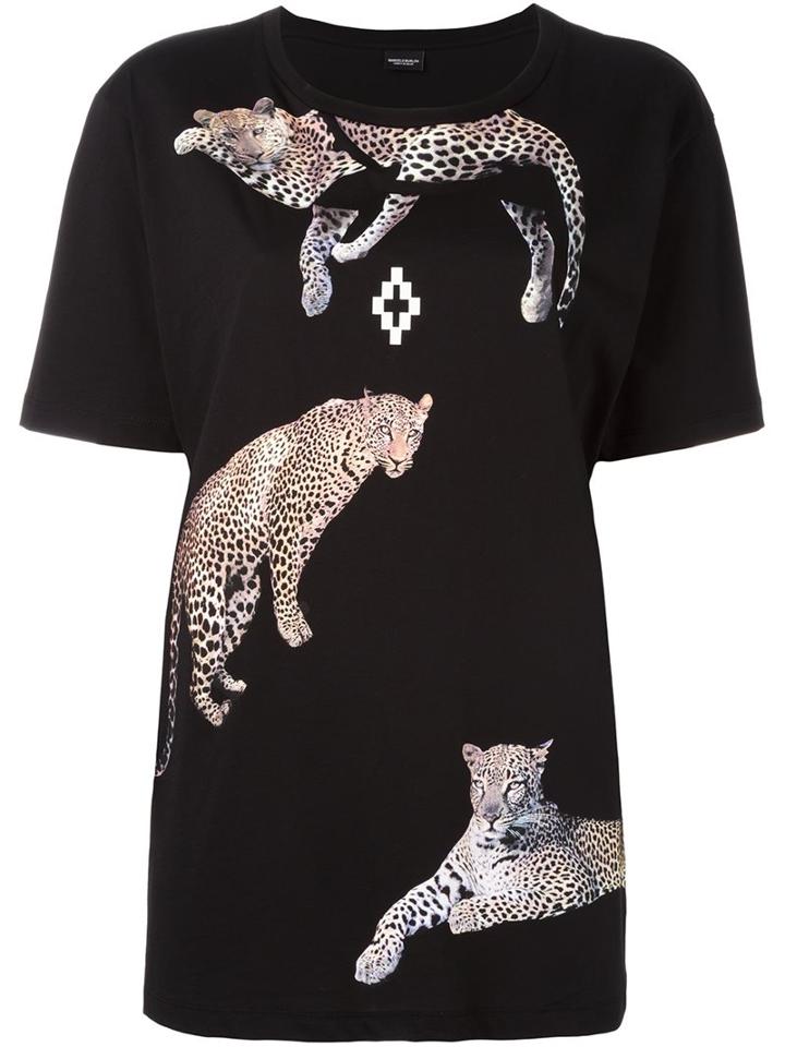 Marcelo Burlon County Of Milan 'soraya' T-shirt, Women's, Size: Small, Black, Cotton
