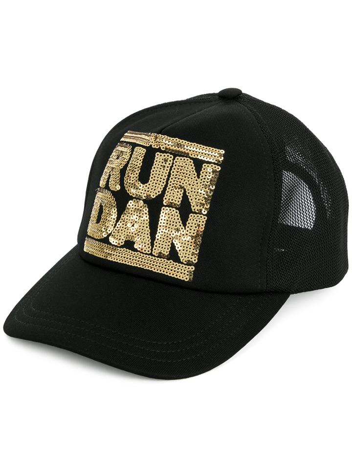 Dsquared2 Run Dan Baseball Cap - Black