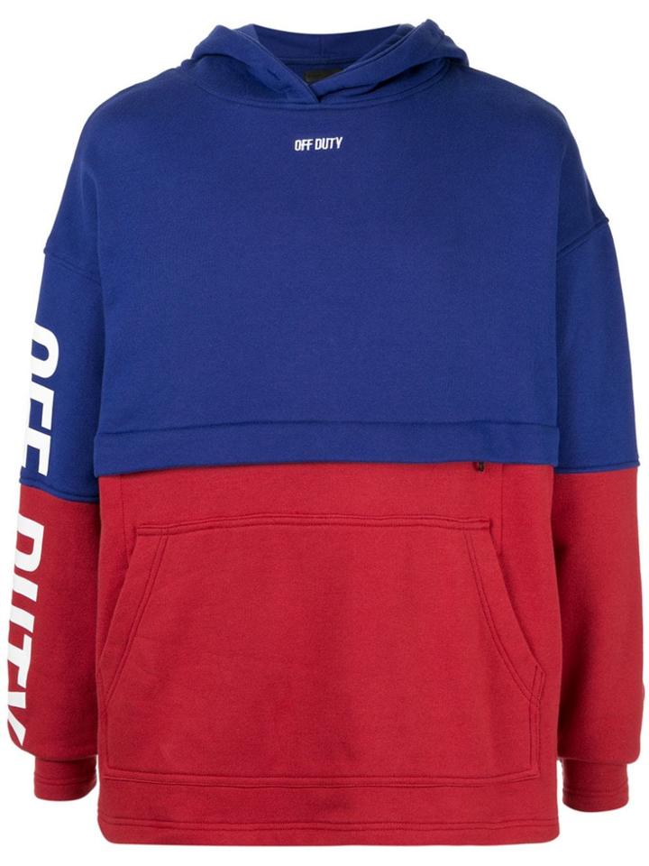 Off Duty Barrk Hoodie - Blue