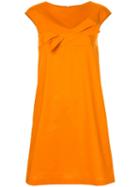 Paule Ka Sleeveless Shift Dress - Orange