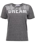 Nk Cut-out Printed T-shirt - Grey