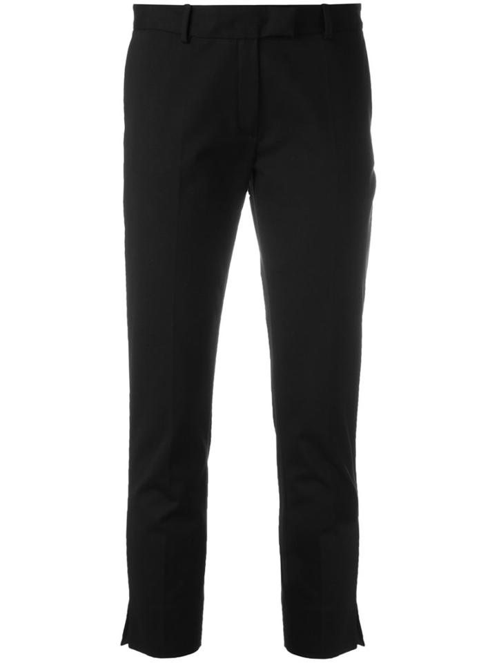 Joseph - Cropped Trousers - Women - Cotton/polyester/spandex/elastane/viscose - 36, Women's, Black, Cotton/polyester/spandex/elastane/viscose