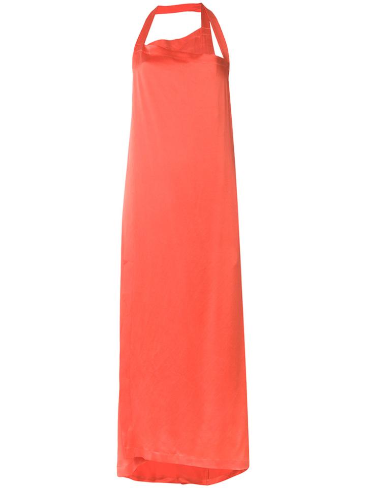 Ter Et Bantine Apron Maxi Dress - Yellow & Orange