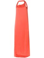 Ter Et Bantine Apron Maxi Dress - Yellow & Orange