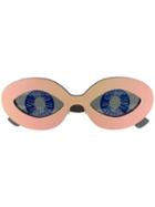 Retrosuperfuture Andy Warhol Eyes Sunglasses - Metallic