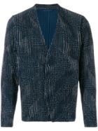 Homme Plissé Issey Miyake Pleated Jacket - Blue