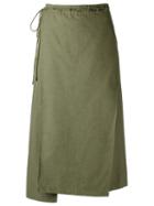 Lilly Sarti Midi Skirt, Women's, Size: 42, Green, Cotton