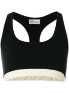 Red Valentino Cropped Top - Black