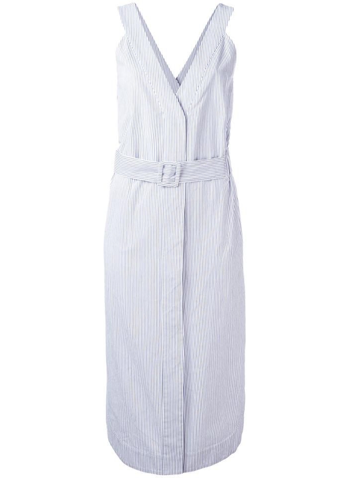 Sea Striped Dress - Blue