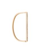 Luis Morais Simplice D Cuff Bracelet, Men's, Metallic