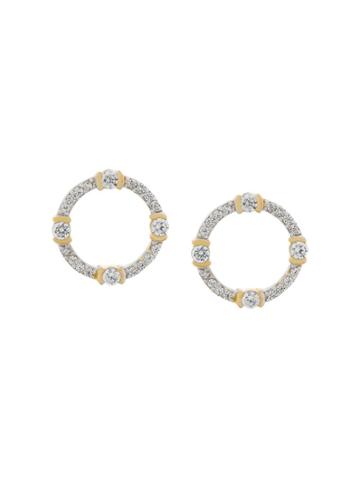 V By Laura Vann Lunas Stud Earrings - Metallic