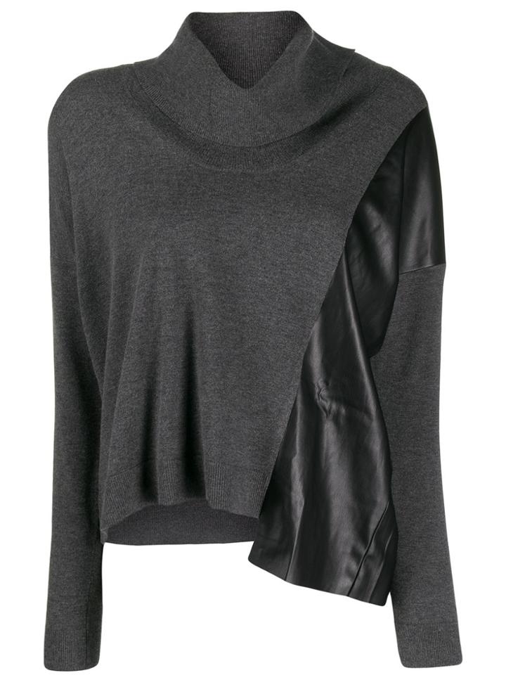 Liu Jo Turtleneck Jumper - Grey