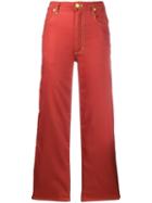 Eckhaus Latta Straight Trousers - Red