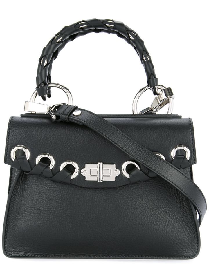 Proenza Schouler Small Hava Whipstitch Top Handle - Black