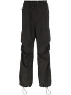 032c Drawstring Work Trousers - Black