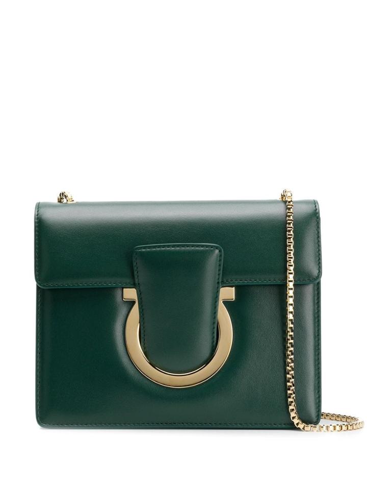Salvatore Ferragamo Gancini Bag - Green
