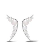 Tasaki Palladium Shell Earrings