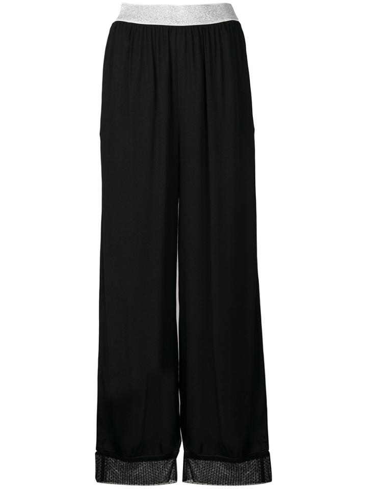 I'm Isola Marras Wide Leg Trousers - Black