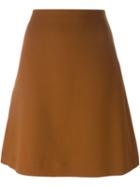 Marni A-line Skirt, Women's, Size: 42, Nude/neutrals, Silk/acetate/virgin Wool