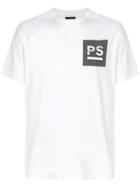 Paul Smith Ps Box Print T-shirt - White