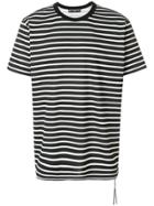 Mastermind World Striped Short-sleeve T-shirt - Black