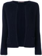 Incentive! Cashmere Knitted Cardigan - Blue