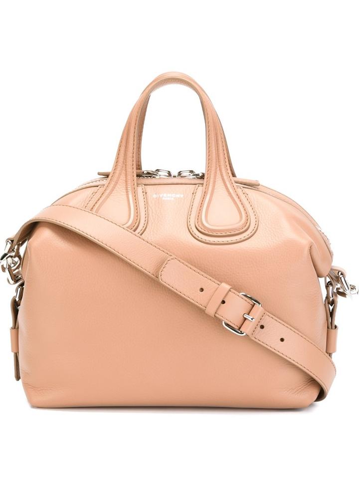Givenchy Small 'nightingale' Tote, Women's, Pink/purple, Calf Leather