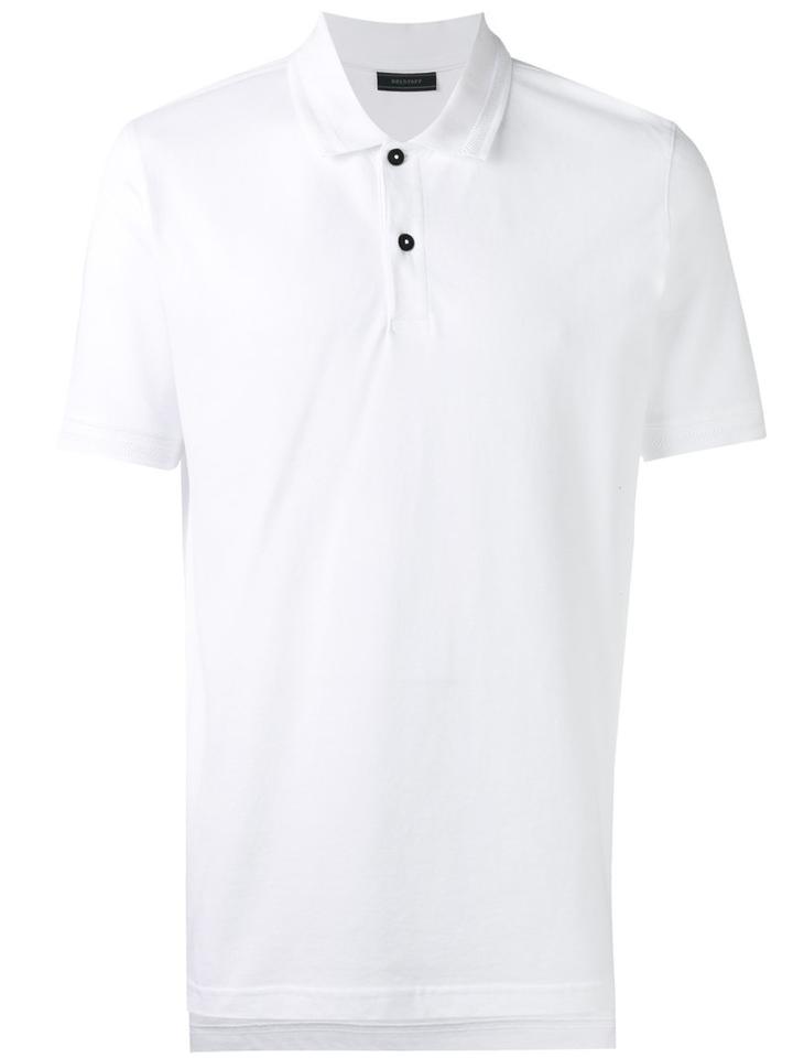 Belstaff Granard Polo Shirt, Men's, Size: Xl, White, Cotton