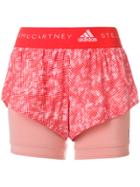 Adidas By Stella Mccartney Running 2-in-1 Shorts - Yellow & Orange