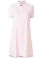 Thom Browne Polo A-line Dress - Pink & Purple