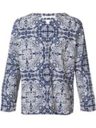 White Mountaineering 'bandana' T-shirt, Men's, Size: 2, Blue, Cotton
