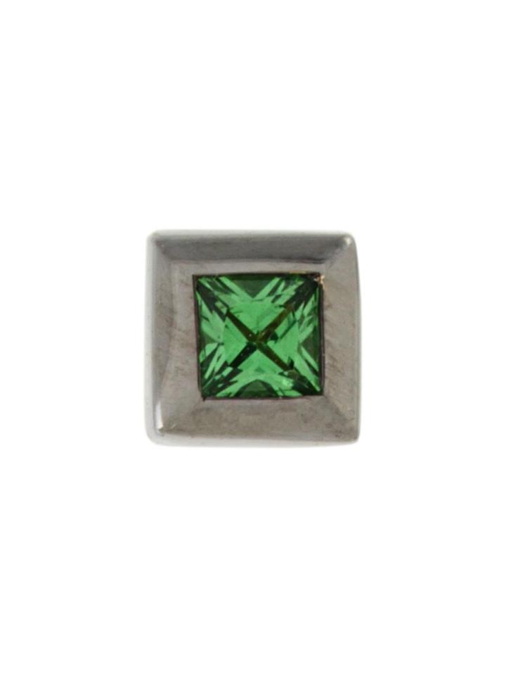 Maria Black Odette Vert Tsavorite Stud Earring - Green