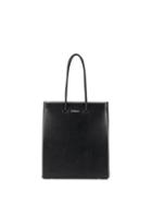 Medea Crossbody Shopper Bag - Black