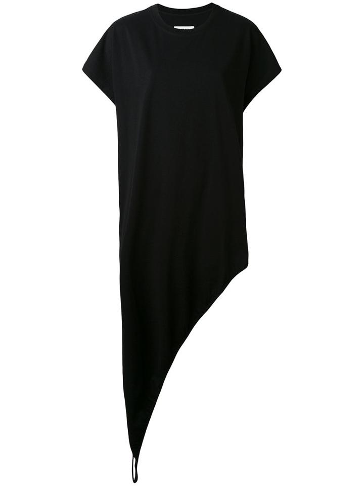 Mm6 Maison Margiela - Layered 2 In 1 Top/dress - Women - Cotton - Xs, Black, Cotton