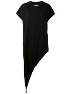 Mm6 Maison Margiela - Layered 2 In 1 Top/dress - Women - Cotton - Xs, Black, Cotton