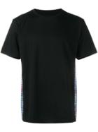 Sophnet. Side Panel T-shirt, Men's, Size: 3, Black, Cotton