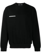 Wwwm Logo Tape Sweatshirt - Black