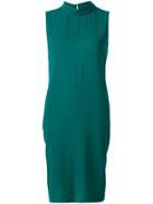 Maison Margiela High Neck Sleeveless Dress - Green