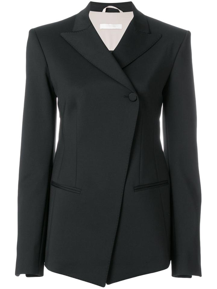 Ssheena Peaked Lapel Blazer - Black