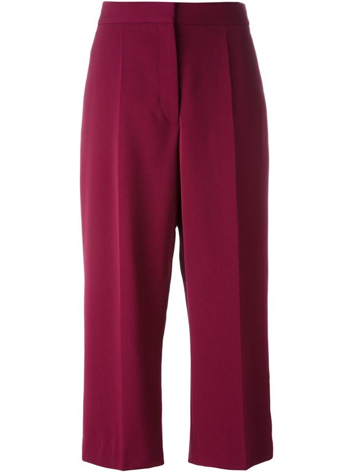 Stella Mccartney Cropped Wide Leg Trousers