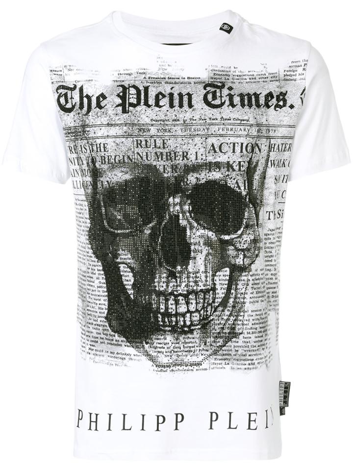 Philipp Plein Use Printed T-shirt - White