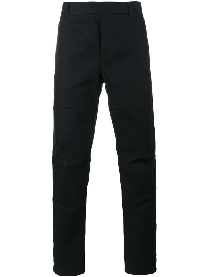 Lanvin Biker Tapered Trousers - Blue