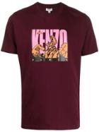 Kenzo Tiger Mountain T-shirt - Purple